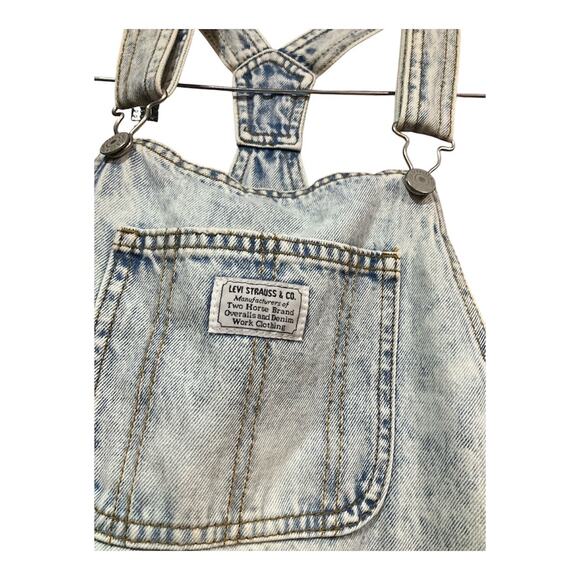 Levi’s Overalls Girls 12 Blue - Picture 2 of 5